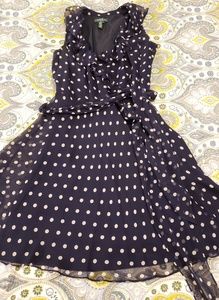 Lauren Ralph Lauren Silk Wrap Dress